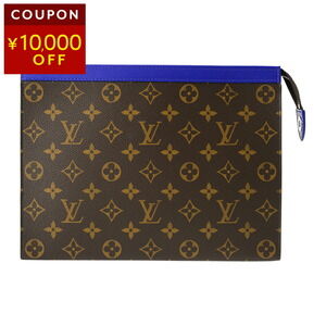 Louis Vuitton Shoulder Bag Macassar Brown Pochette Voyage Brown
